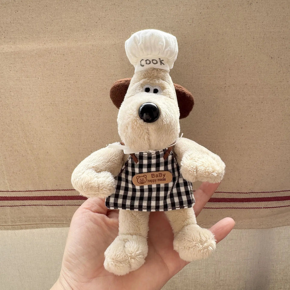 New cute 17cm Labubu Mini Doll Clothing Accessories Korean Kpop Exo Labubu Idol Chef Hat Apron Set Macaron Doll Clothing Gift